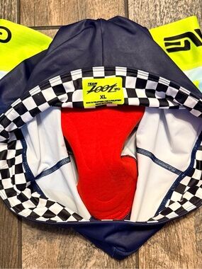 Team Zoot Garmin Triathlon Bike Shorts XL Neon Compression Cycling Tri Shorts